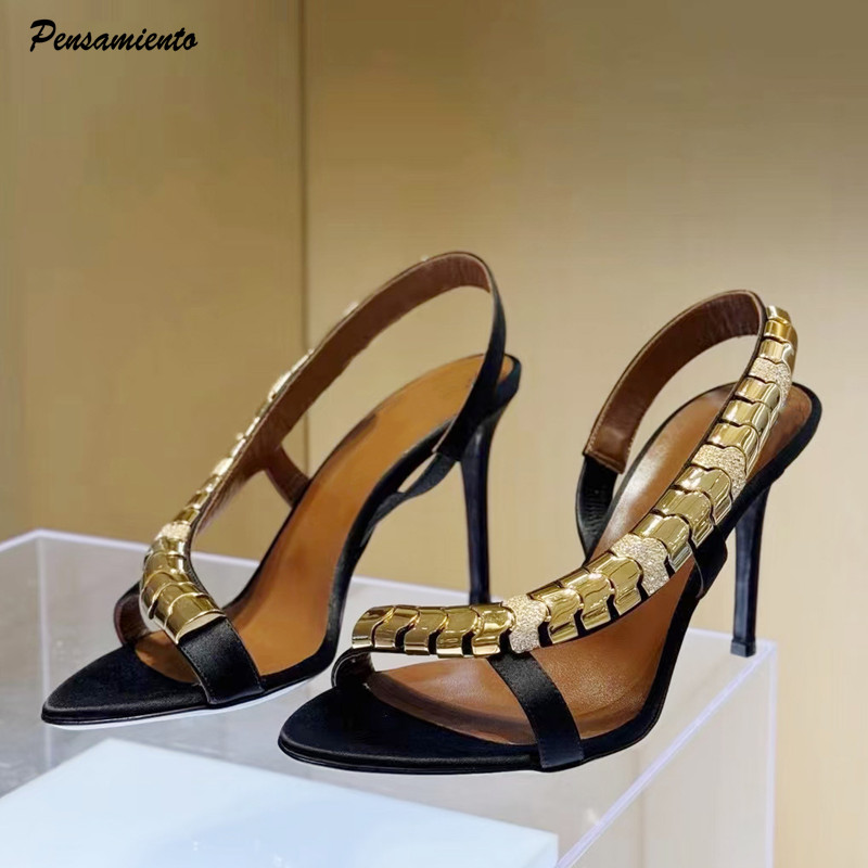 Gladiator Sandal Women - Sandali da donna gladiatore in raso