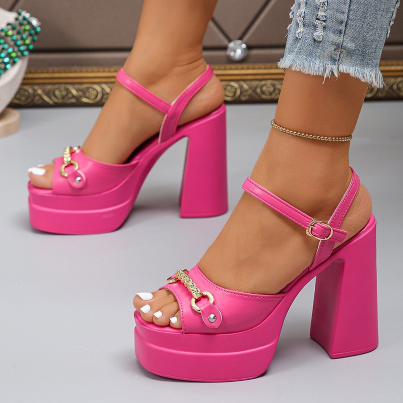 Women'S Shoes Plus Size - Nuovi prodotti estivi 2026 Testa quadrata
