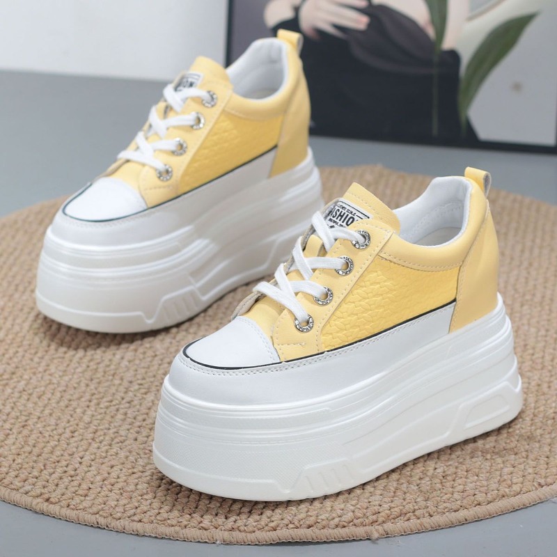 Platform Sneakers Chunky - Nuove Sneakers Vulcanizzate con Zeppa e