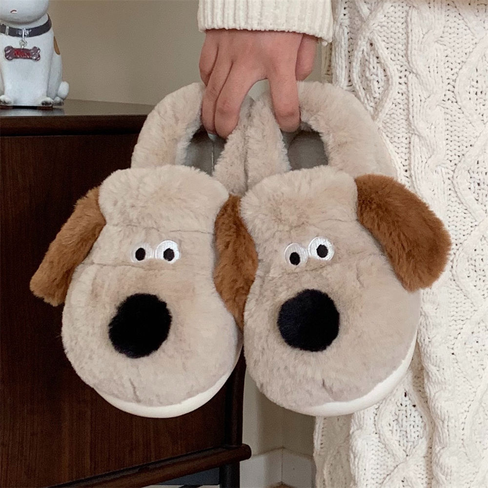 Fluffy Fur Slipper - Size36-45 Pantofole per cani abbraccio Ragazze