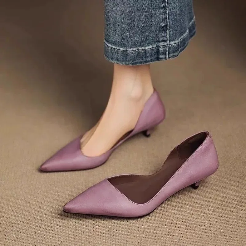 Women Shoes With Heels - Scarpe singole con tacco a spillo