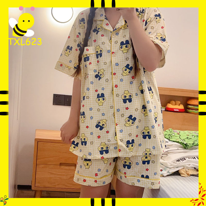 Women Shoes Xxl - Tamagotchi Mameiji Set pigiama da donna