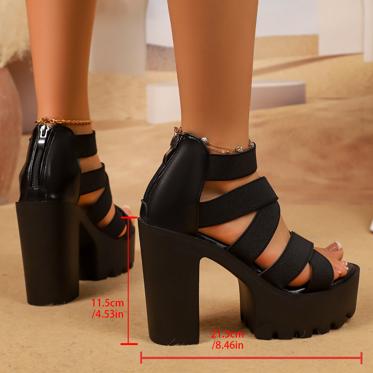 Sandali con Plateau e Tacco Al - Platform Sneakers Chunky recensione e prezzo