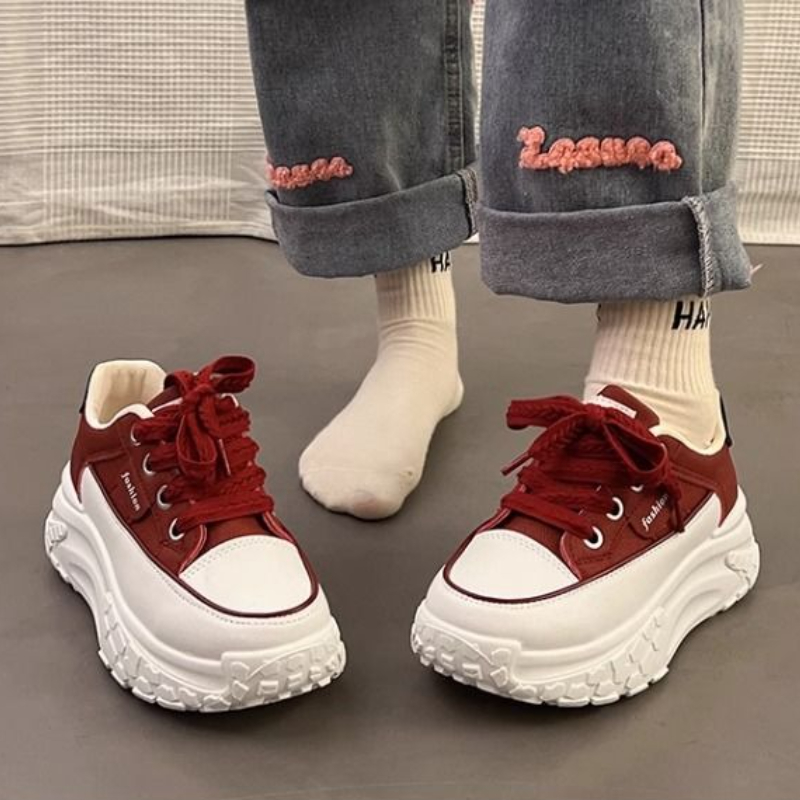 Scarpe da ginnastica bianche r - Platform Sneakers Chunky recensione e prezzo