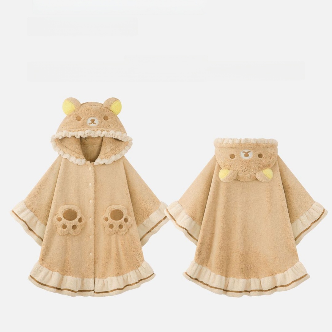 Poncho con Cappuccio Rilakkuma - Women Shoes Xxl recensione e prezzo