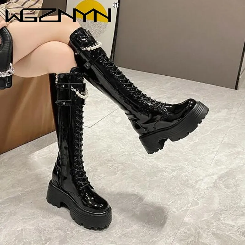Stivali invernali in pelle cal - Platform Sneakers Chunky recensione e prezzo