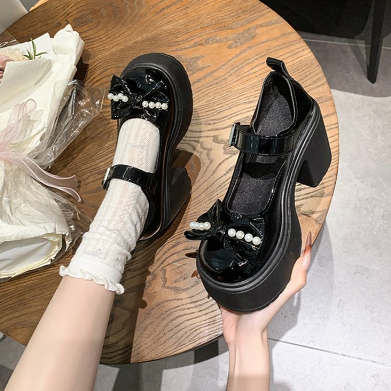 Scarpe Lolita 2026 Nere con Ta - Women Shoes With Heels recensione e prezzo