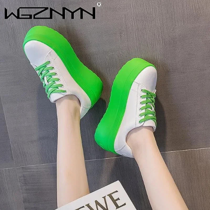 Scarpe Casual da Donna in Vera - Platform Sneakers Chunky recensione e prezzo
