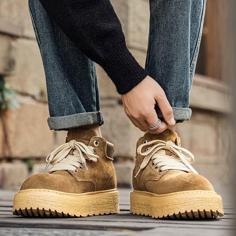 Stivali da uomo in pelle scamo - Suede Ankle Boot recensione e prezzo