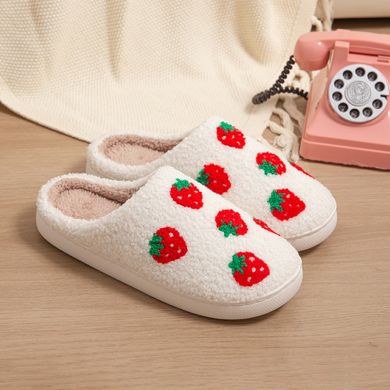 Pantofole da donna Strawberry, - Fluffy Fur Slipper recensione e prezzo