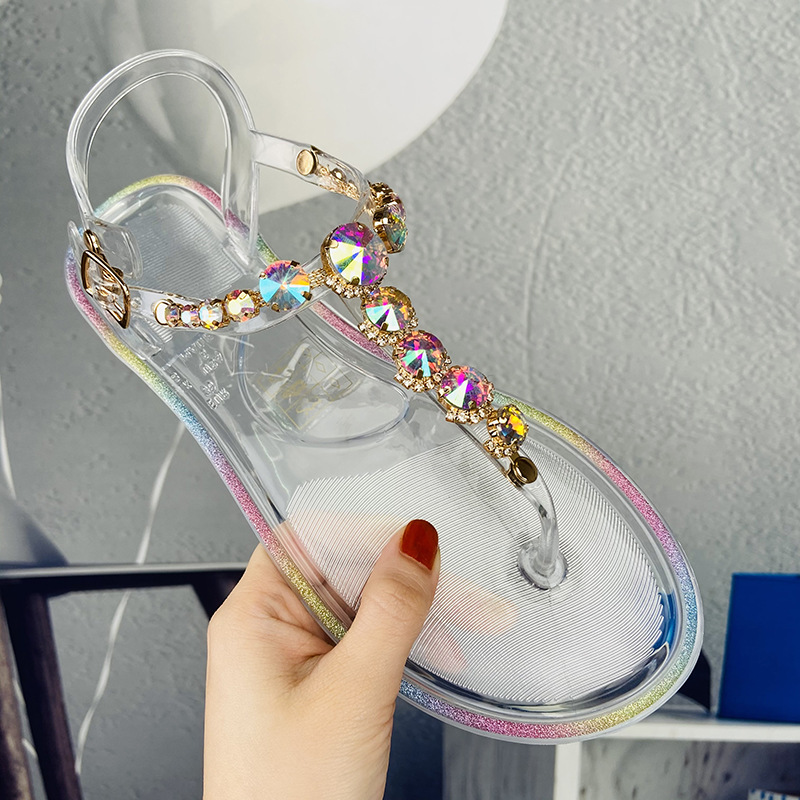 Sandali Jelly con Lacci Taglia - Jelly Sandal Women recensione e prezzo
